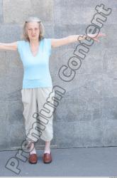 Whole Body Woman T poses White Casual Average